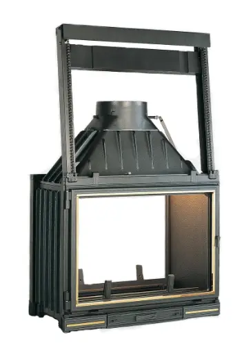 Чугунная топка Seguin Multivision 8000 Double Face (сквозная) — фото 2