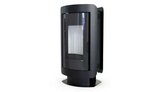 Печь-камин Defro HOME OVAL, 9 кВт