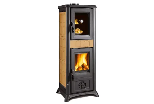 Печь La Nordica Gemma Forno с духовкой (бордо или каппуччино)