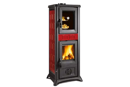 Печь La Nordica Gemma Forno с духовкой (бордо или каппуччино) — фото 2