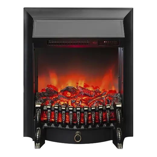 Электроочаг Fobos Lux Black RC (с пультом)