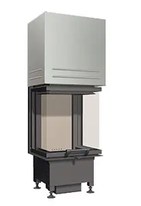 Стальная топка SCHMID EKKO U 45(34)_H (высота стекла 57 см)