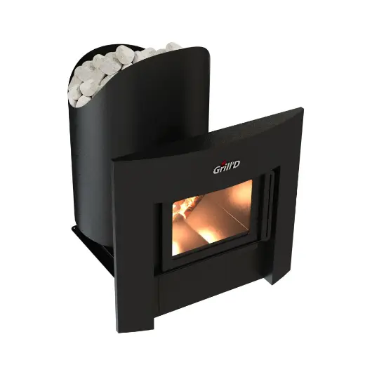 Банная печь Grill'D Aurora 180 Window (дверца со стеклом)