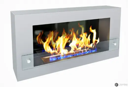 Биокамин Zefire Constant 900 (белый со стемалитом)