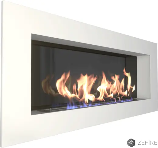 Биокамин Zefire Elliot 1800 белый со стемалитом