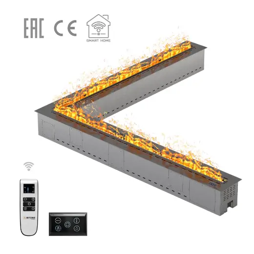 Паровой камин Airtone Vepo Angle 2000x2000 мм