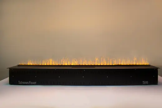 Встраиваемый электрический Schönes feuer 3D-камин FireLine 1500 (черная панель)