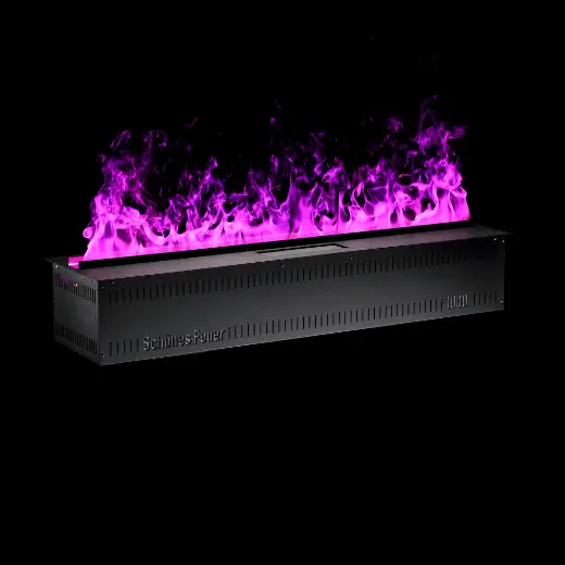 Встраиваемый электрический 3D-камин Schönes feuer Hotline 1000 (черная панель) — фото 2