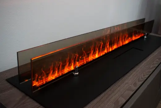 Декоративное стекло Bronze для электромкаминов Schönes feuer