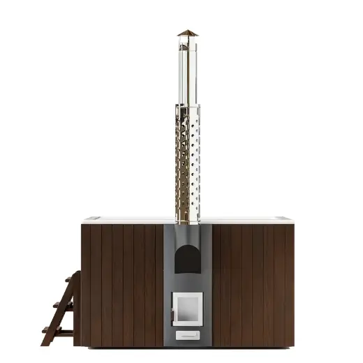 Купель Polar Spa ELITE QUATTRO 180 (термососна темная) — фото 2