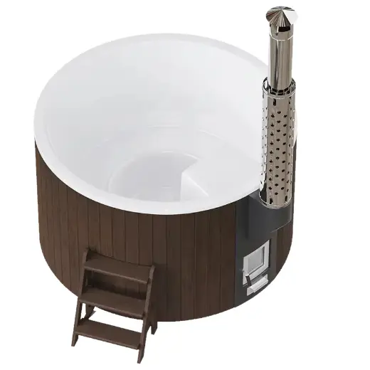 Купель Polar Spa ELITE 180 (термососна темная)