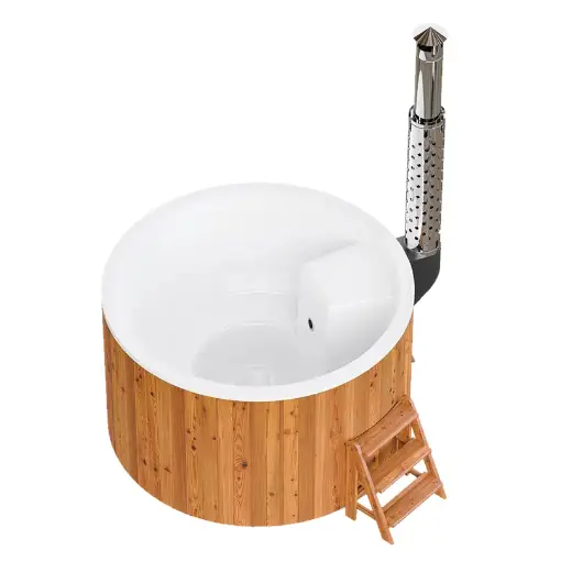 Купель Polar Spa ELITE 180 (термобереза светлая)
