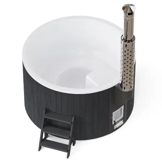 Купель Polar Spa ELITE 180 (термобереза графит)