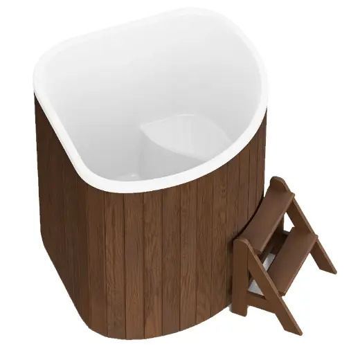 Купель Polar Spa CORNER SMALL (термобереза темная)