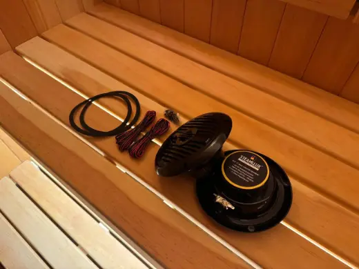 Термостойкие динамики SteamLux Music System PREMIUM (Стимлюкс Премиум) (черный) — фото 2