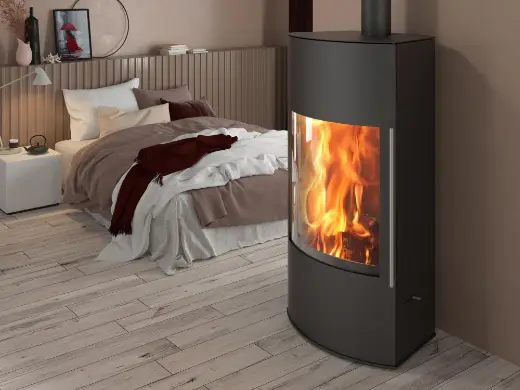 EMBER Отопительная печь Гордана 480 L+ black