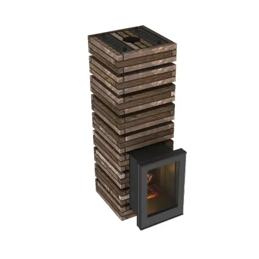 Дровяная банная печь Grill'D Shaman 200 Long Max