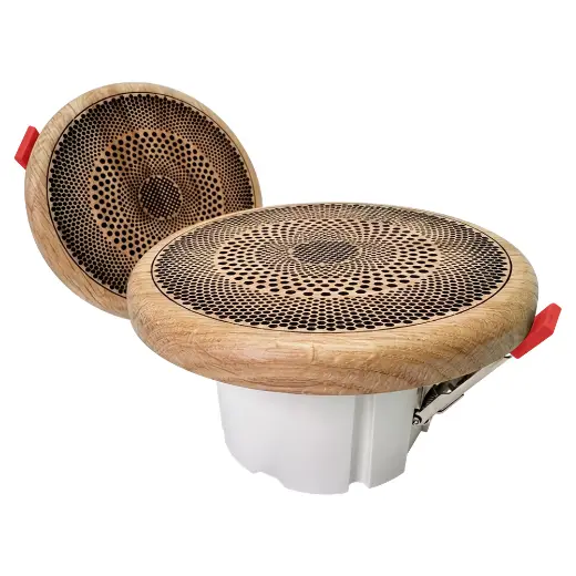 Влагостойкий динамик Steam & Water - SW MINI WOOD для бани, сауны, хамама, катера, яхты, влажных помещений — фото 2