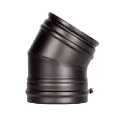 Отвод 30 градусов Schiedel Permeter ULTRA 25 черный, D 200/250 мм
