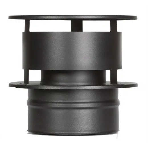 Конус с зонтиком Schiedel Permeter ULTRA 25 черный, D 200/250 мм