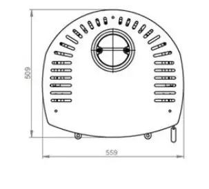 EMBER Печь-камин SKI-211/210 ручное регулирование, черный — фото 2