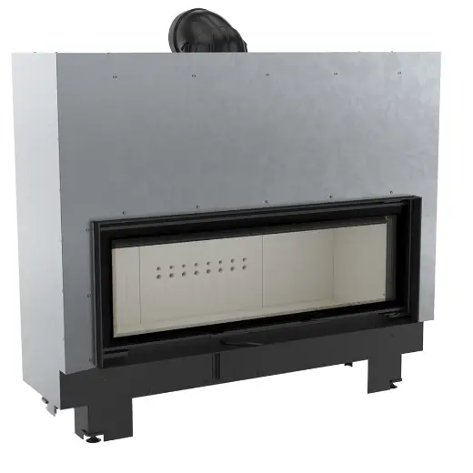 Стальная топка Kratki MB 120 G (горизонтальная, с подъёмом)
