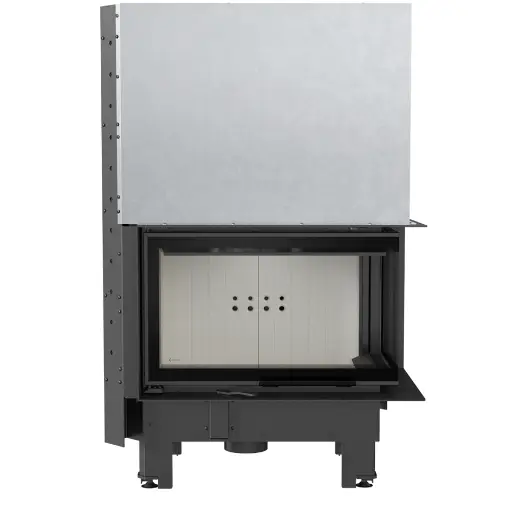 Стальная топка Kratki MBM P BS G 10 (угловая, стекло справа, с подъёмом) — фото 2